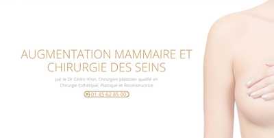 Section dedicated to breast augmentation with prostheses and breast plastic surgery in Paris